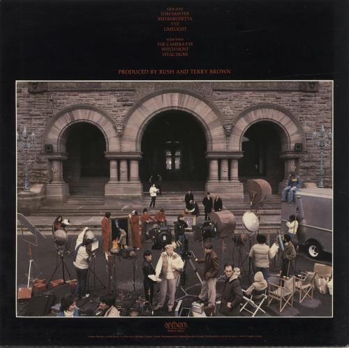 Rush Moving Pictures Canadian vinyl LP album (LP record) (692534)